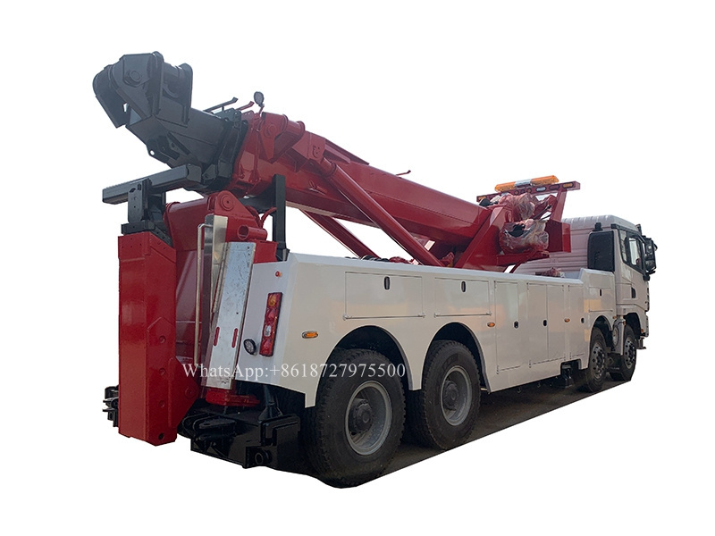 High quality SHACMAN 16 Wheels 50 tons 75 tons rotator heavy duty wrecker tow truck for sales