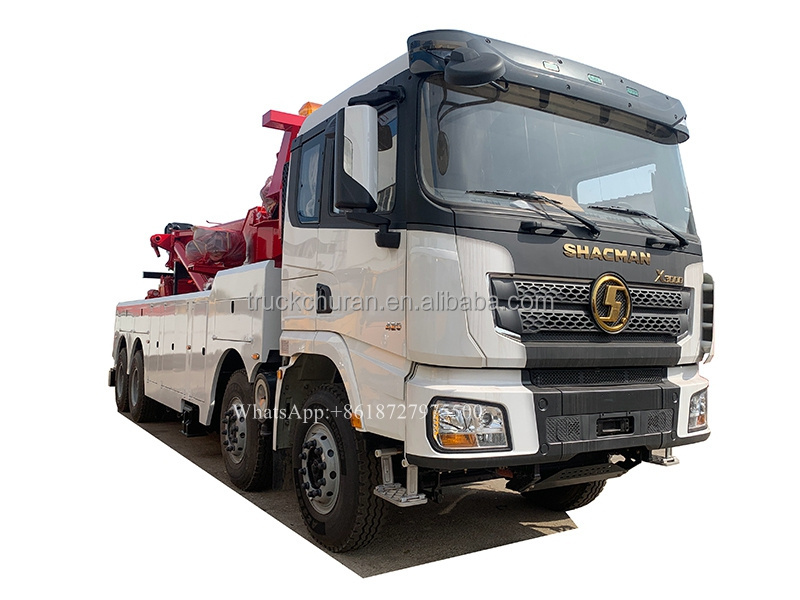 High quality SHACMAN 16 Wheels 50 tons 75 tons rotator heavy duty wrecker tow truck for sales