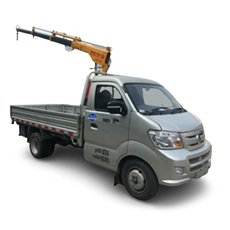 portable mini 2T 4T 5T boom truck  4x2 LHD or RHD small chassis changan 1suzu 2T 3T 4T Crane Manipulators With Mounting Platform