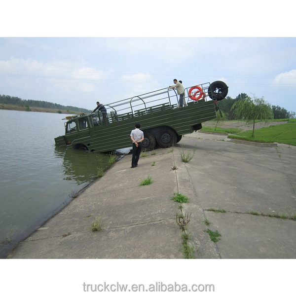 Factory sale low price 8x8 amphibious boat, water and land use vehicle