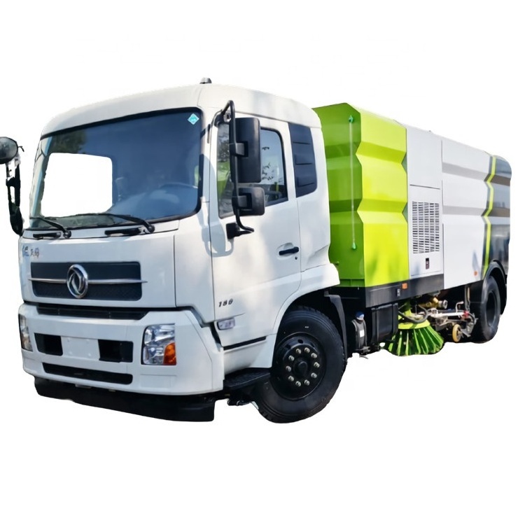 China 1SUZU Cleaning and Water Cleaning 12000 Liters Dongfeng Street Clean and High Pressure Vacuum Road Sweeper mini Truck