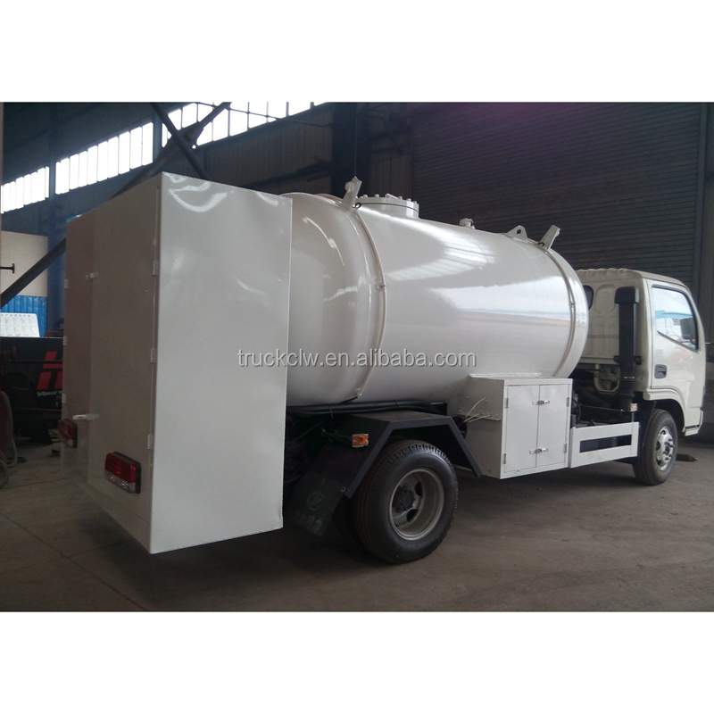 5000Liters 4x2 LHD lpg spherical tank for sale liquid propane lpg toroidal tank gas bobtail tank truck price