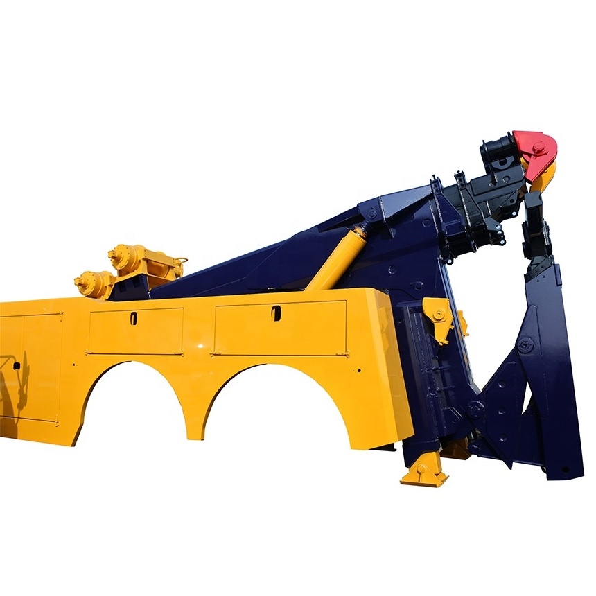 Customized Heavy Duty 50 Tons 360-degree rotating crane Wreckers exported to Europe and South America