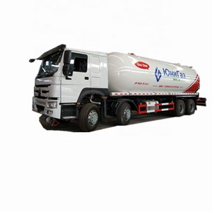 15 ton Faw LPG trucks 8X4 Faw heavy duty LPG 35cbm tanker trucks 12 WHEELS FAW used lpg road tanker price