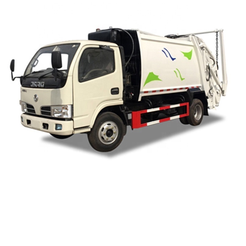 new 5cbm compactor rubish mini small garbage transfer truck for sale