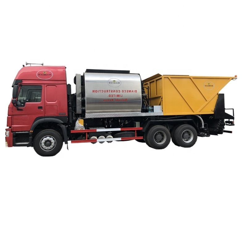 Sinotruk HOWO 6x4 Synchronous chip sealer/asphalt spreader trucks sale