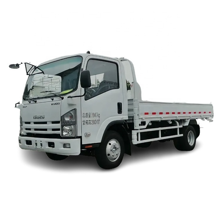 HOWO 1suzu Lorry Truck Price Brand 4.2m length Cargo tray van body Diesel Engine Sales Transmission pickup carrier