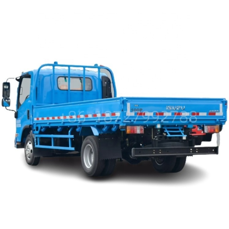 4x2 5tons  3tons 4tons mini small 4.2meters length flat van cargo truck single cabin Tractor Truck