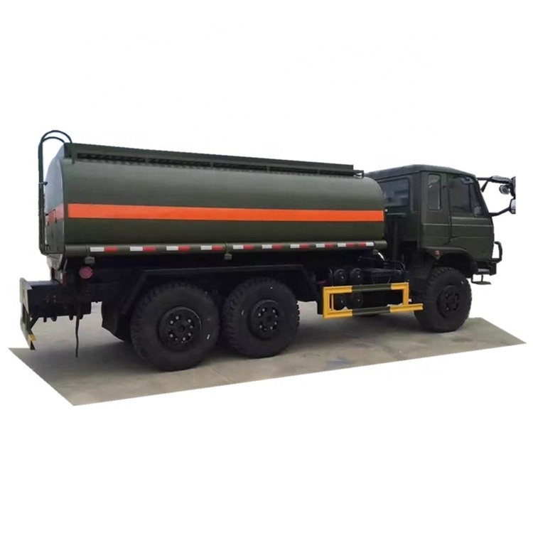 fuel tank truck 6x6 20000Liters Full road condition oil tanker  transporter truck used in the desert