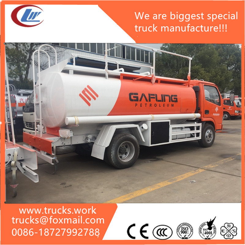 Best price petrol delivery mini truck,3000Liters to 5000Liters fuel dispensing trucks,fuel tanker truck capacity price