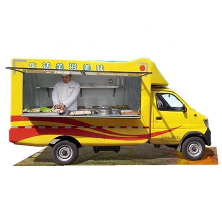 Mobile Kebab Van / Coffee Vending Kiosk / Mobile Food Truck For Sale