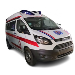 Emergency Vehicle ICU Transit Medical Ambulance with Complete Accesory defibrillator and electrocardiograph minibus small car