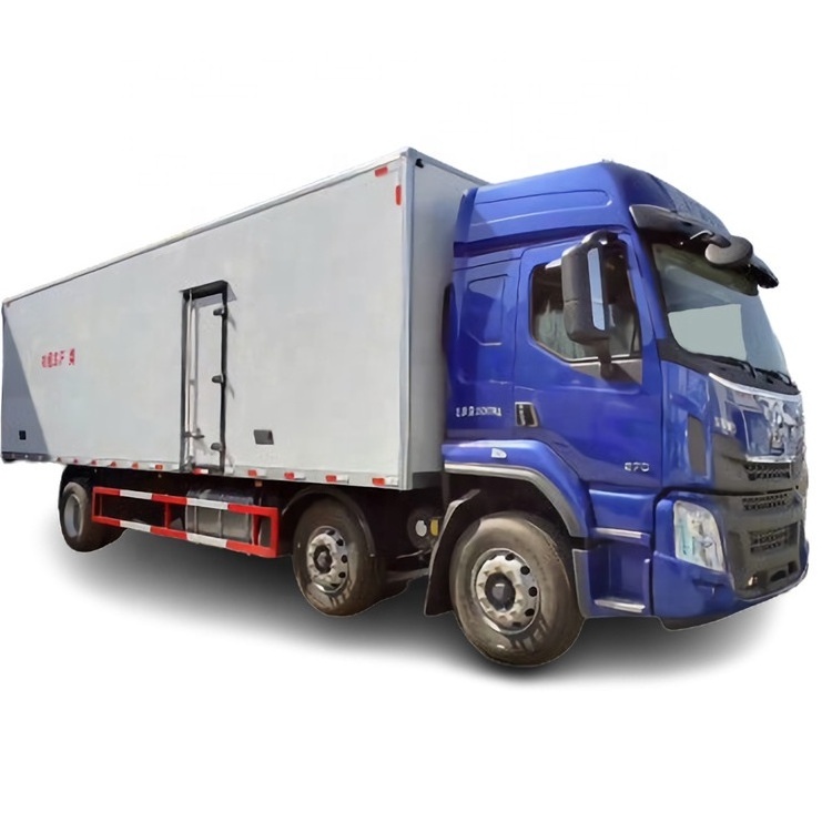 dongfeng cold storage truck 4x2 LHD 1SUZU 1000kg 5C to 20C double controlled thermo king frozen goods van chiller box car