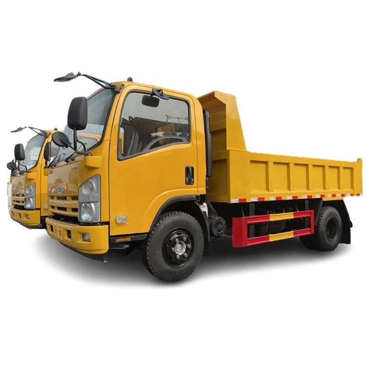 1suzu japan chassis 4tons 5tons 6tons LHD 4x2 4x4 ISUZU tipper dump truck hot sales cheap price made in china