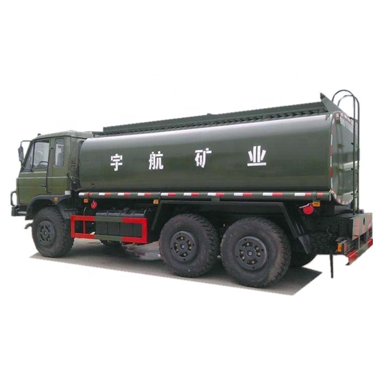 fuel tank truck 6x6 20000Liters Full road condition oil tanker  transporter truck used in the desert