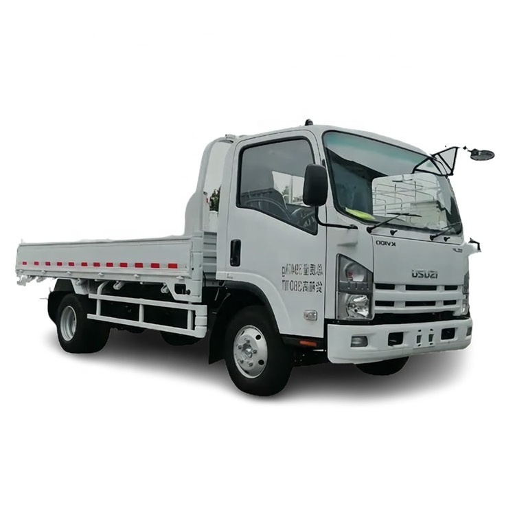 HOWO 1suzu Lorry Truck Price Brand 4.2m length Cargo tray van body Diesel Engine Sales Transmission pickup carrier