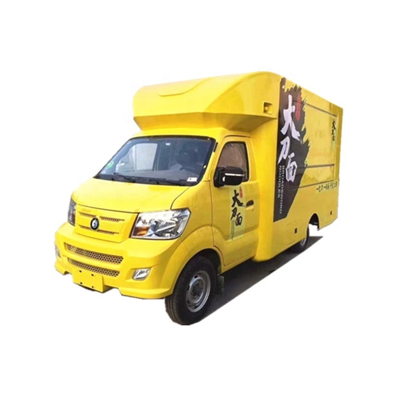 New Mobile Food truck export to Dubai mobile kitchen pizza burger Ice cream hot dog delivery street food car