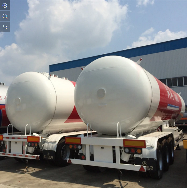 Sales Service Provided 20tons to 25tons lpg storage tanks trailer head truck measurement 12700*2500*3965MM price