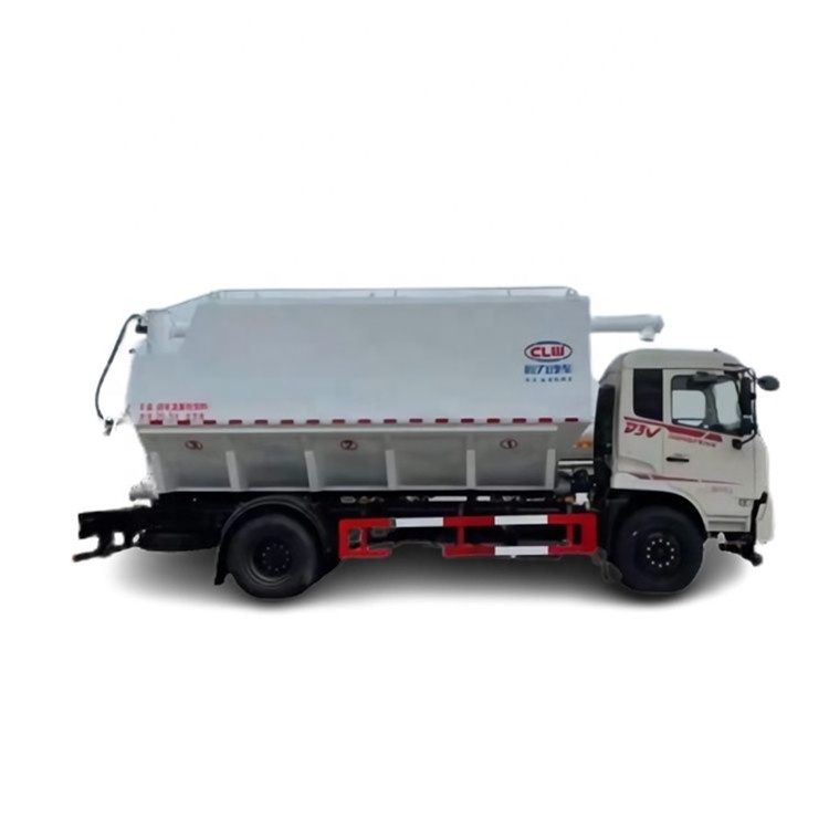 6x2 35cbm tanker 10tons LHD or RHD bulk feed delivery trucks with the hydraulic electrical winch dragon bulk-grain carrier