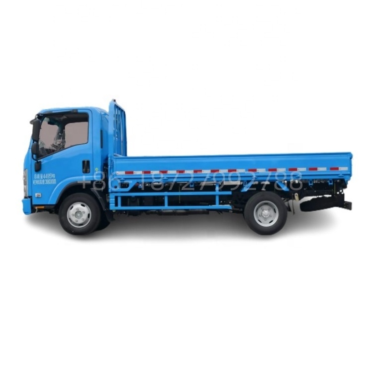 4x2 5tons  3tons 4tons mini small 4.2meters length flat van cargo truck single cabin Tractor Truck