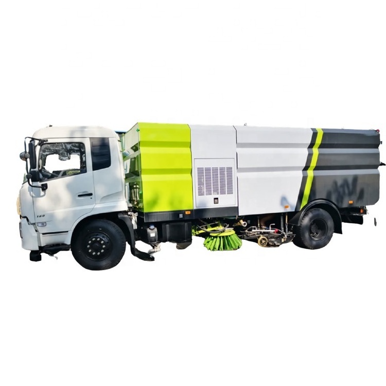 China 1SUZU Cleaning and Water Cleaning 12000 Liters Dongfeng Street Clean and High Pressure Vacuum Road Sweeper mini Truck