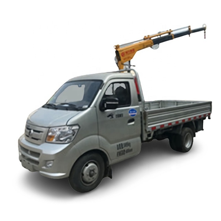 portable mini 2T 4T 5T boom truck  4x2 LHD or RHD small chassis changan 1suzu 2T 3T 4T Crane Manipulators With Mounting Platform