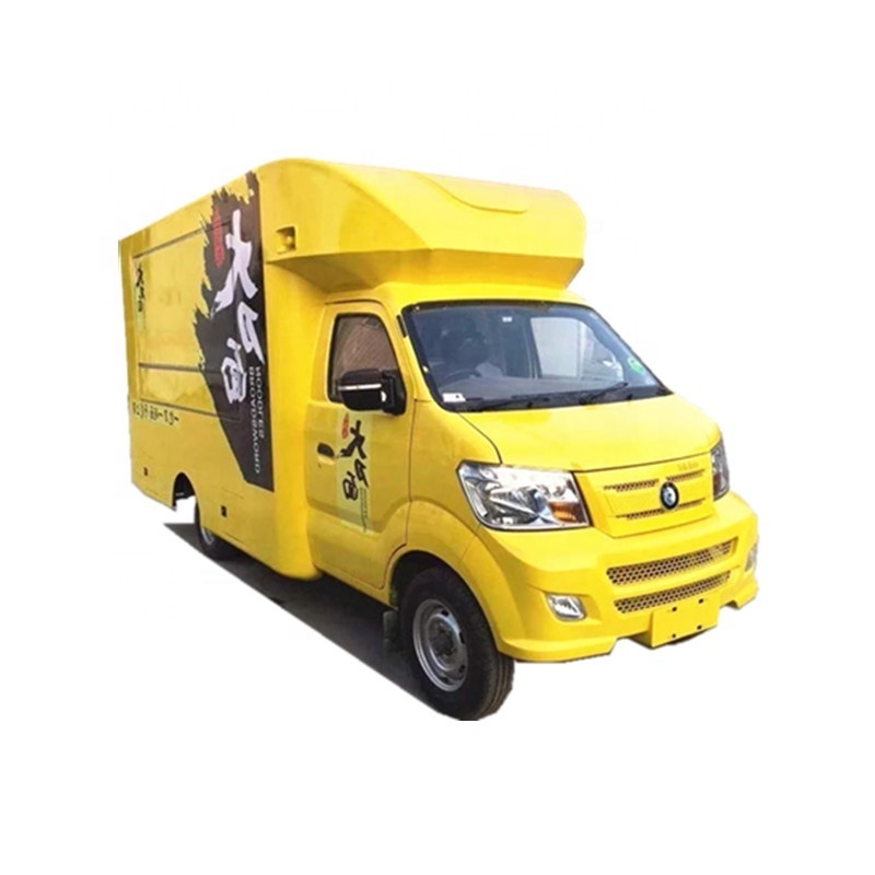 New Mobile Food truck export to Dubai mobile kitchen pizza burger Ice cream hot dog delivery street food car