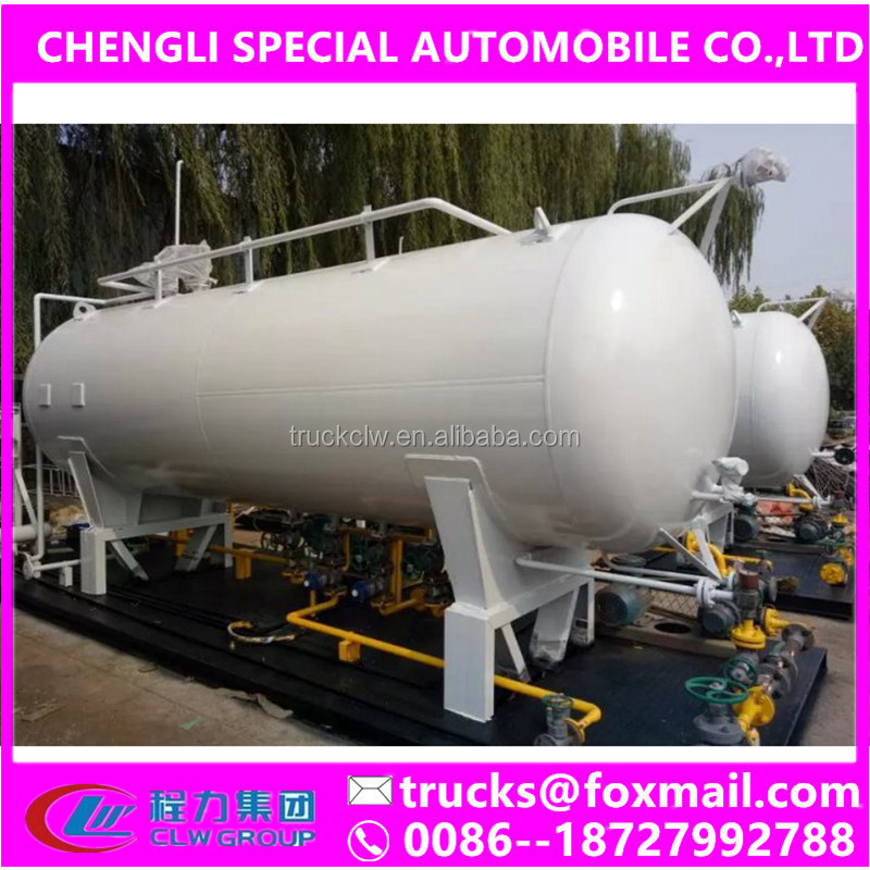 25000liter lpg skid station 25cubic meter mobile movable skid lpg tank 10tons lpg gas station supply cooking gas to home