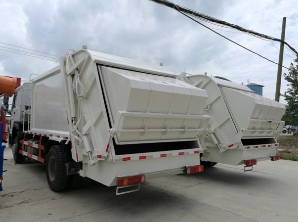 12cbm Compactor Refuse Collection Vehicle Compressed Rubbish Dumpster Garbage Truck