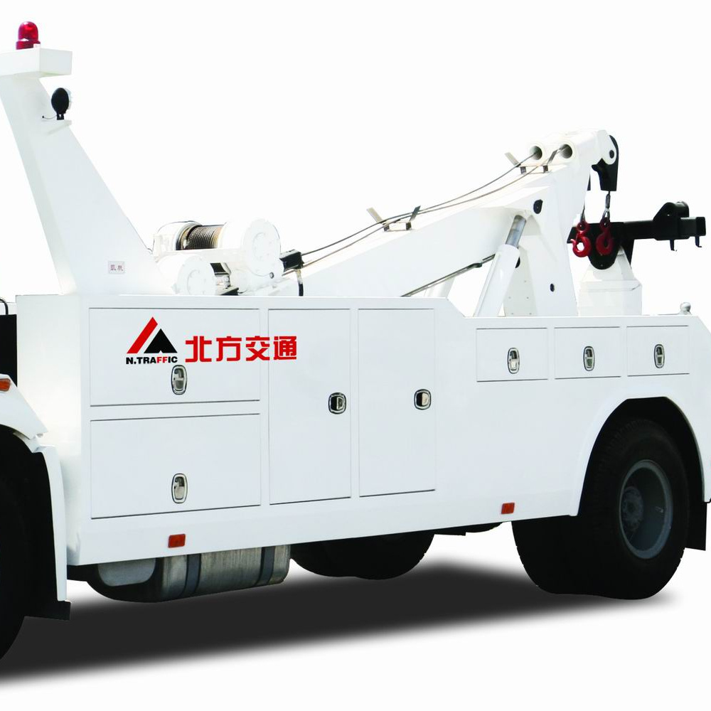 Customized Heavy Duty 20-50 Tons 360-Degree Rotating Crane Wreckers Recovery Truck Body SKD