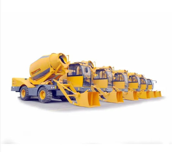 Hy160 New China 1.6cbm Self Loading Concrete Mixer