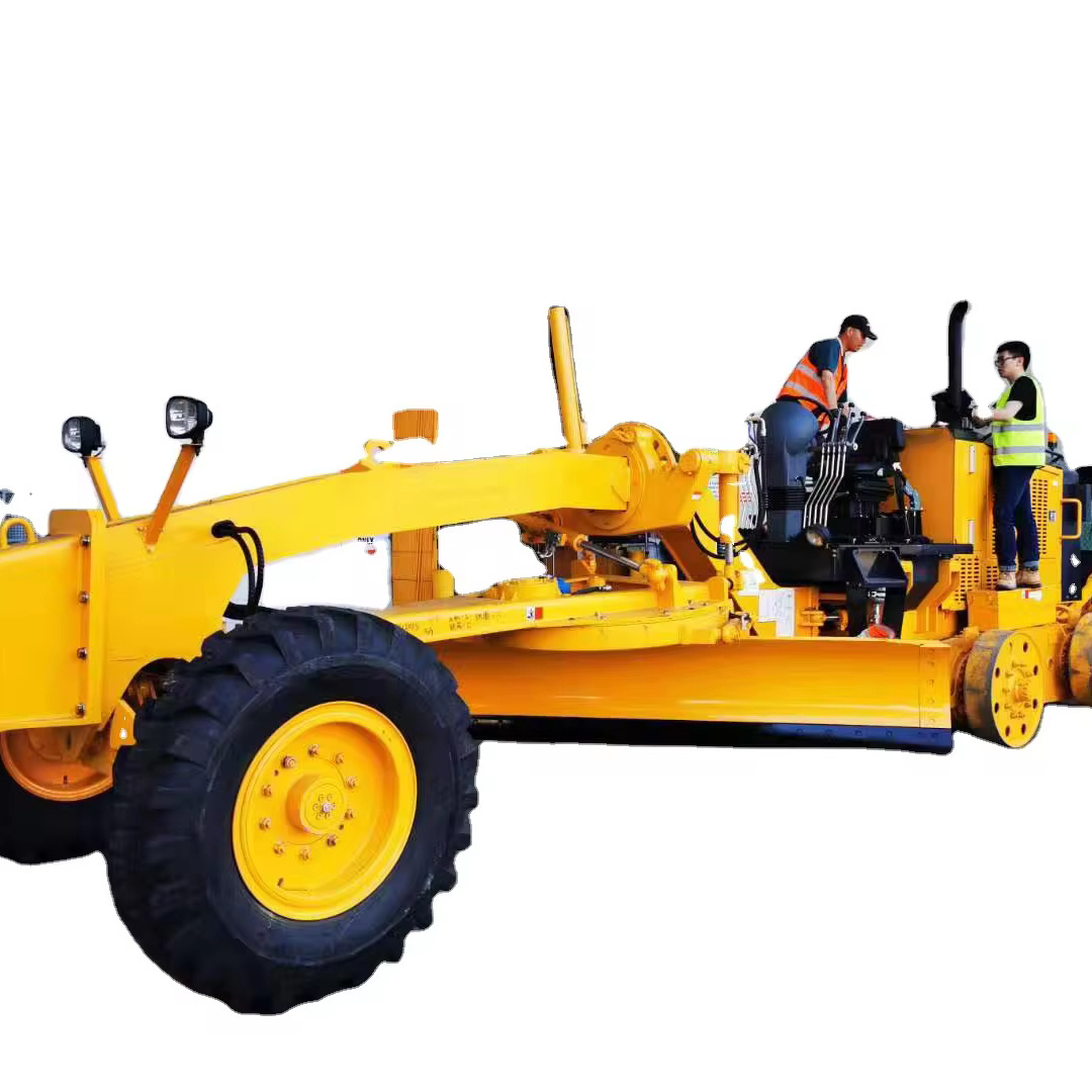 High Quality SAN STG140C-8S 140hp Mini Motor Grader WEICHAI Engine On Sale