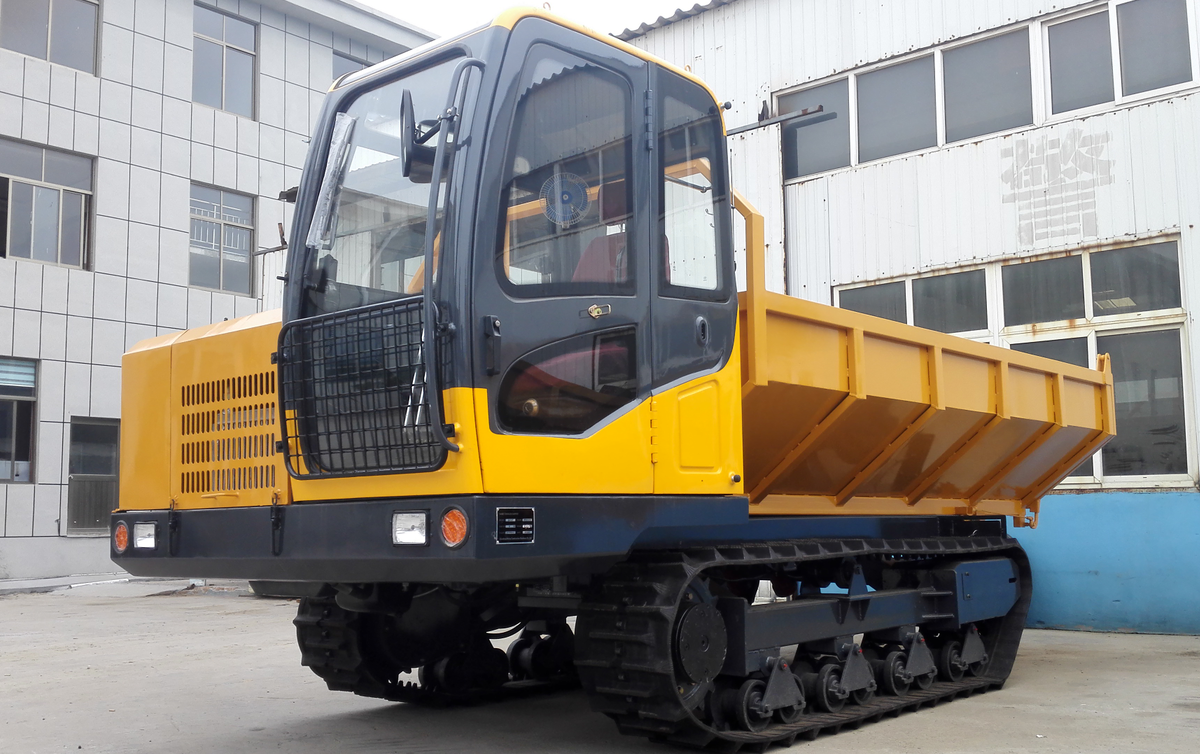 6 Ton High Operation Crawler Dumper Mini Self Loading Crawler Dump Truck