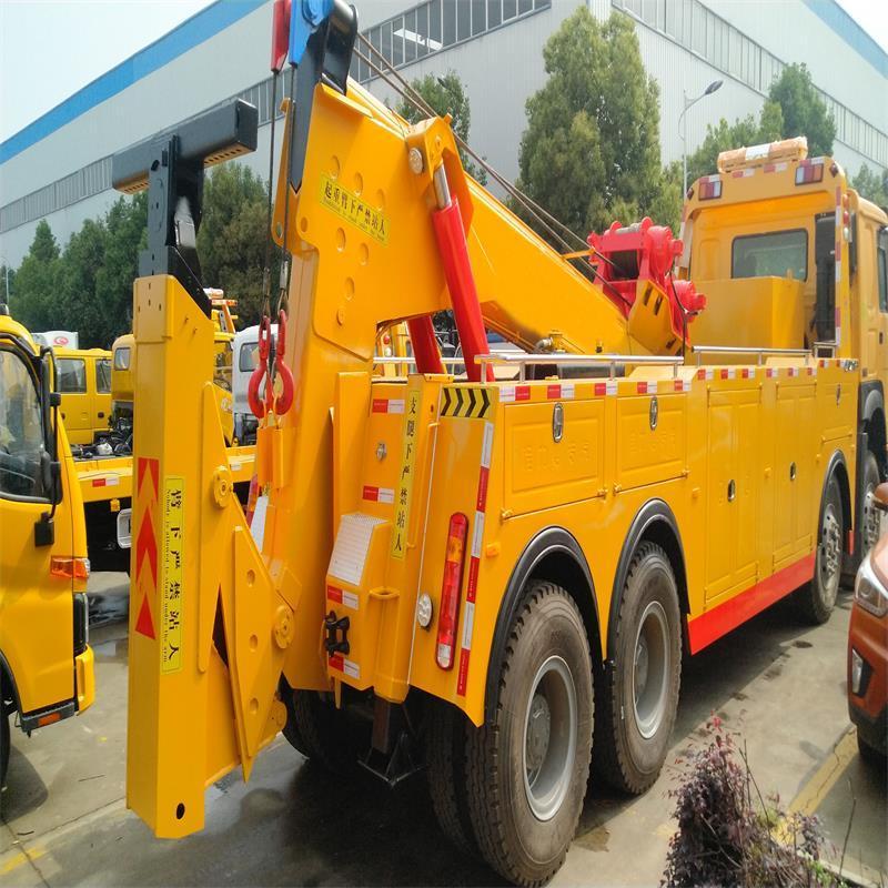 New hydraulic winch lifting 8 ton 10 ton 12ton tow boom recovery car carrier truck rotator wrecker