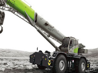 Famous Brand Zoomlion RT100 100 Ton Big Rough Terrain Crane In Hot Sale