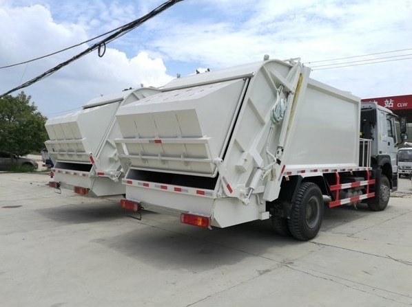 12cbm Compactor Refuse Collection Vehicle Compressed Rubbish Dumpster Garbage Truck