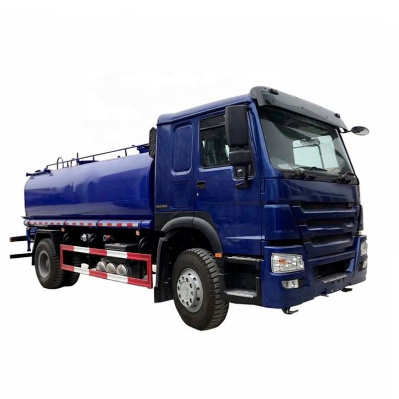 6000L Fuel Tanker Truck Dimension with fuel dispenser