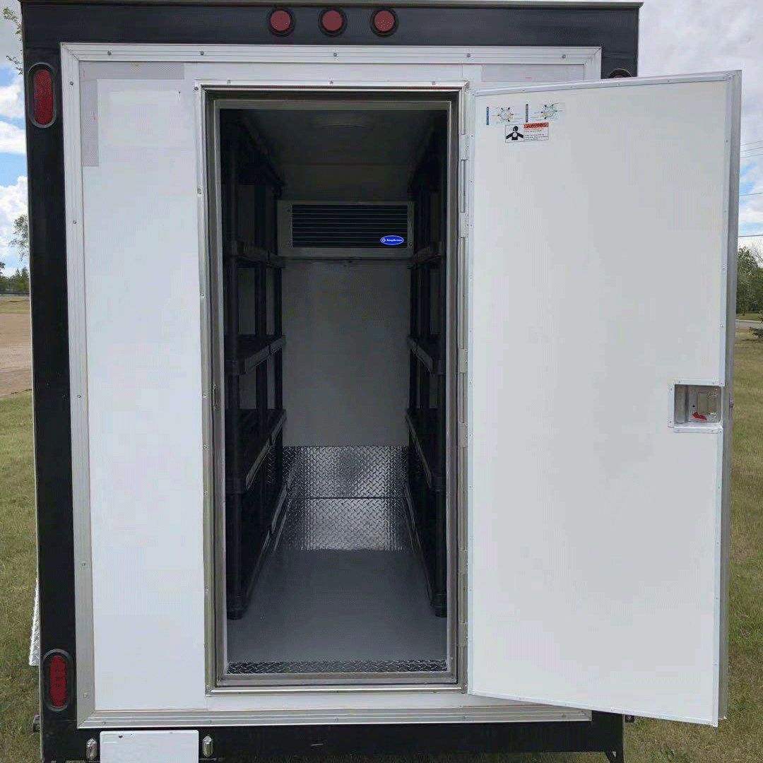 food truck refrigerator unit aire conditioner thermo truck refrigerator unit for truck and trailer dc