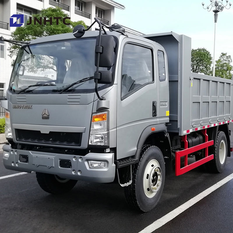 Low Price Sinotruk Cdw 4X2 Light Duty Mini Dump Truck Left Hand Drive 5tons 10 Ton White Shandong 6 Wheel Dump Truck SINOTRUCK