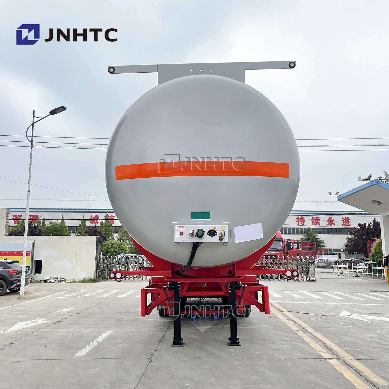 Factory Price 3 Axles Chemical Trailer Tanker 50000 Liters Liquid Aluminium Tanker Tanker For Sale