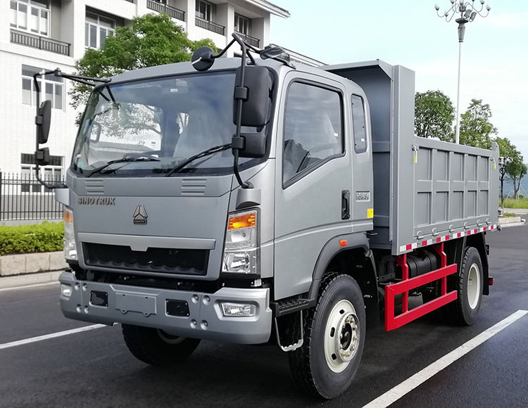 Low Price Sinotruk Cdw 4X2 Light Duty Mini Dump Truck Left Hand Drive 5tons 10 Ton White Shandong 6 Wheel Dump Truck SINOTRUCK