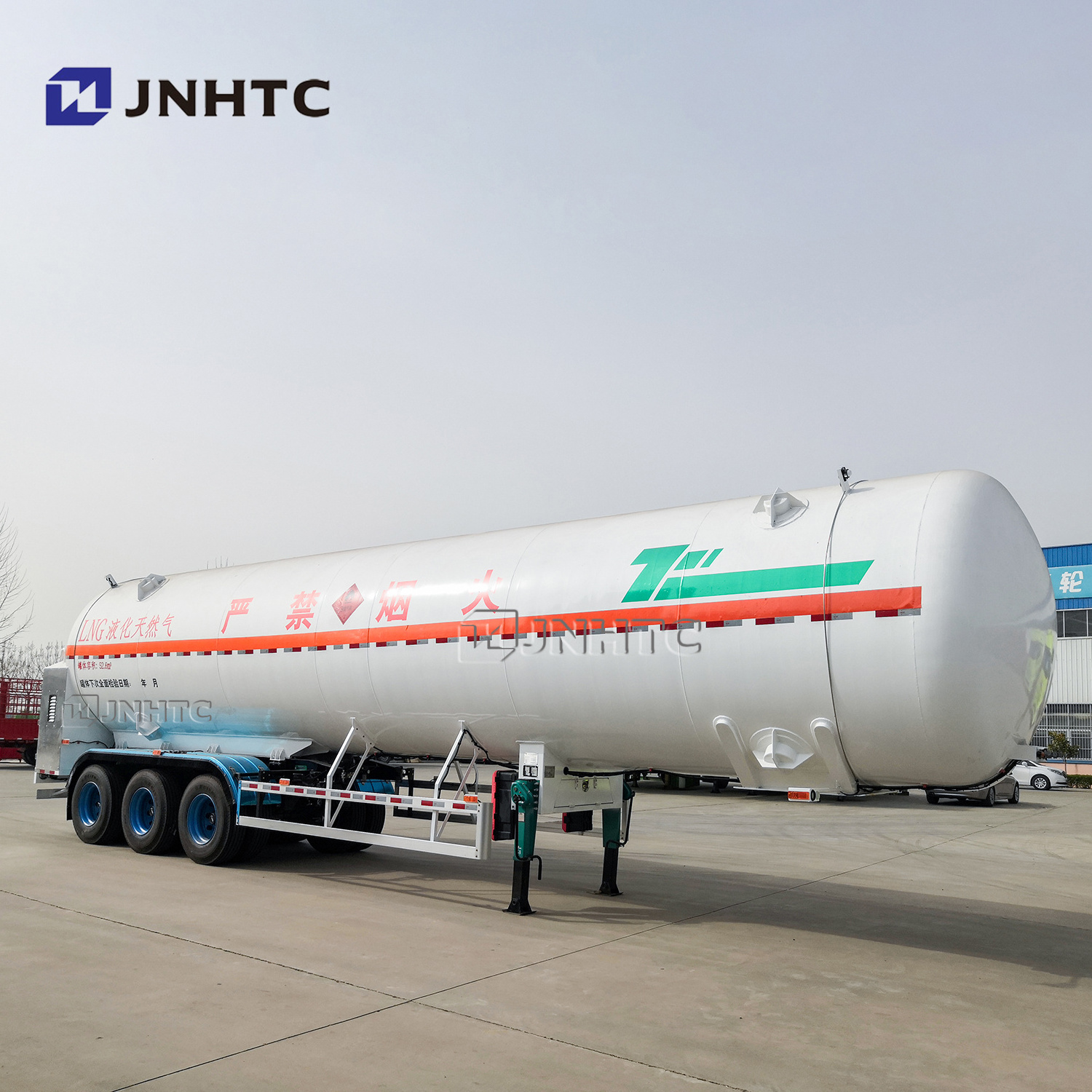 China good quality 3 axle gas LNG CNG LPG  3000L 45000 Liters 50000L Tanker Semi Trailer For Sale