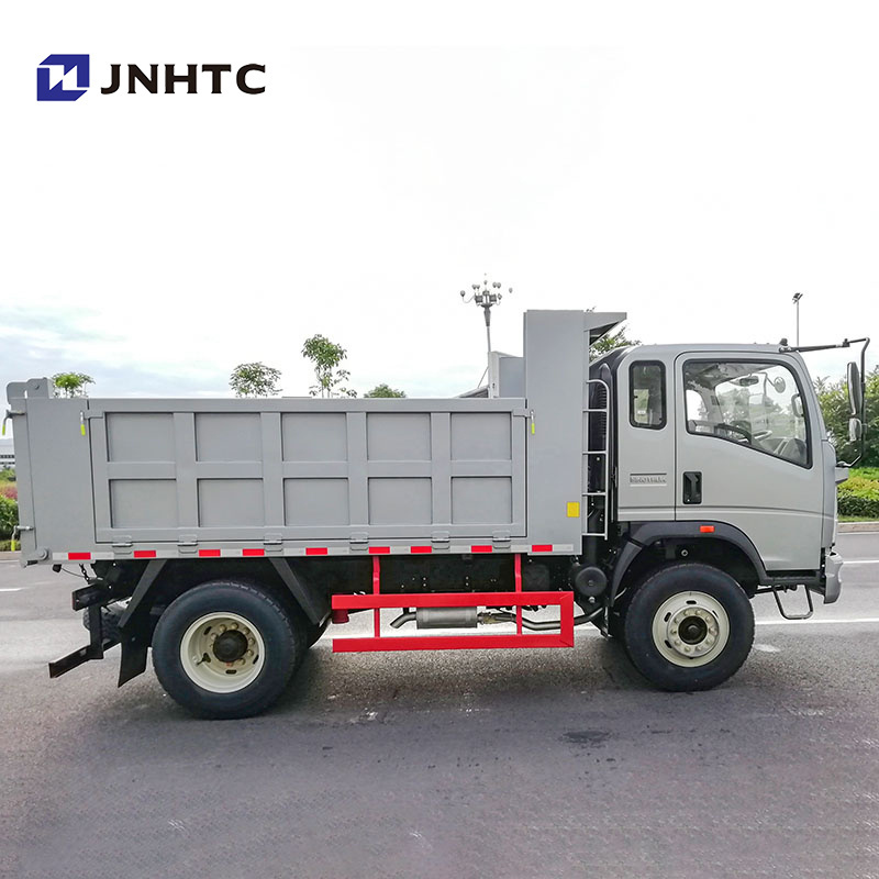 Low Price Sinotruk Cdw 4X2 Light Duty Mini Dump Truck Left Hand Drive 5tons 10 Ton White Shandong 6 Wheel Dump Truck SINOTRUCK