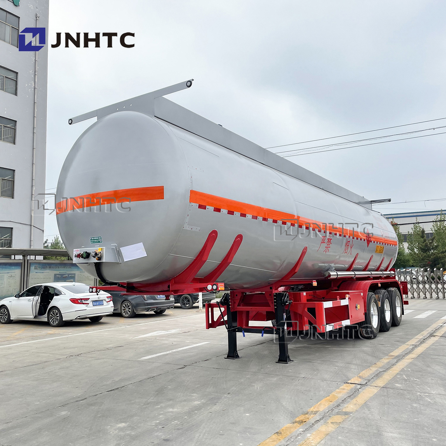 Factory Price 3 Axles Chemical Trailer Tanker 50000 Liters Liquid Aluminium Tanker Tanker For Sale