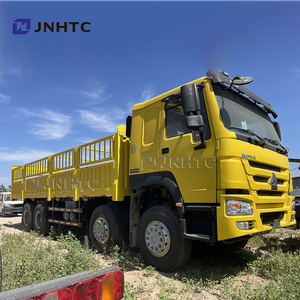 sinotruk howo 8*4 fence cargo truck new howo 12 wheeler dropside cargo truck price with tarpaulin