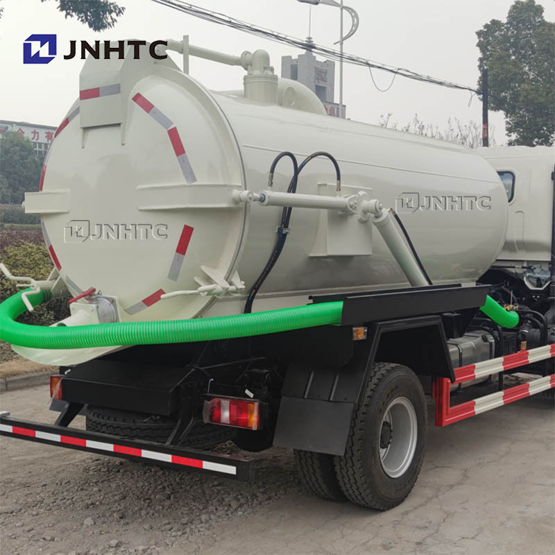 sinotruk howo small sewer suction truck homan 4x2 vacuum sewage clean truck 10KL suction vehicle with pump