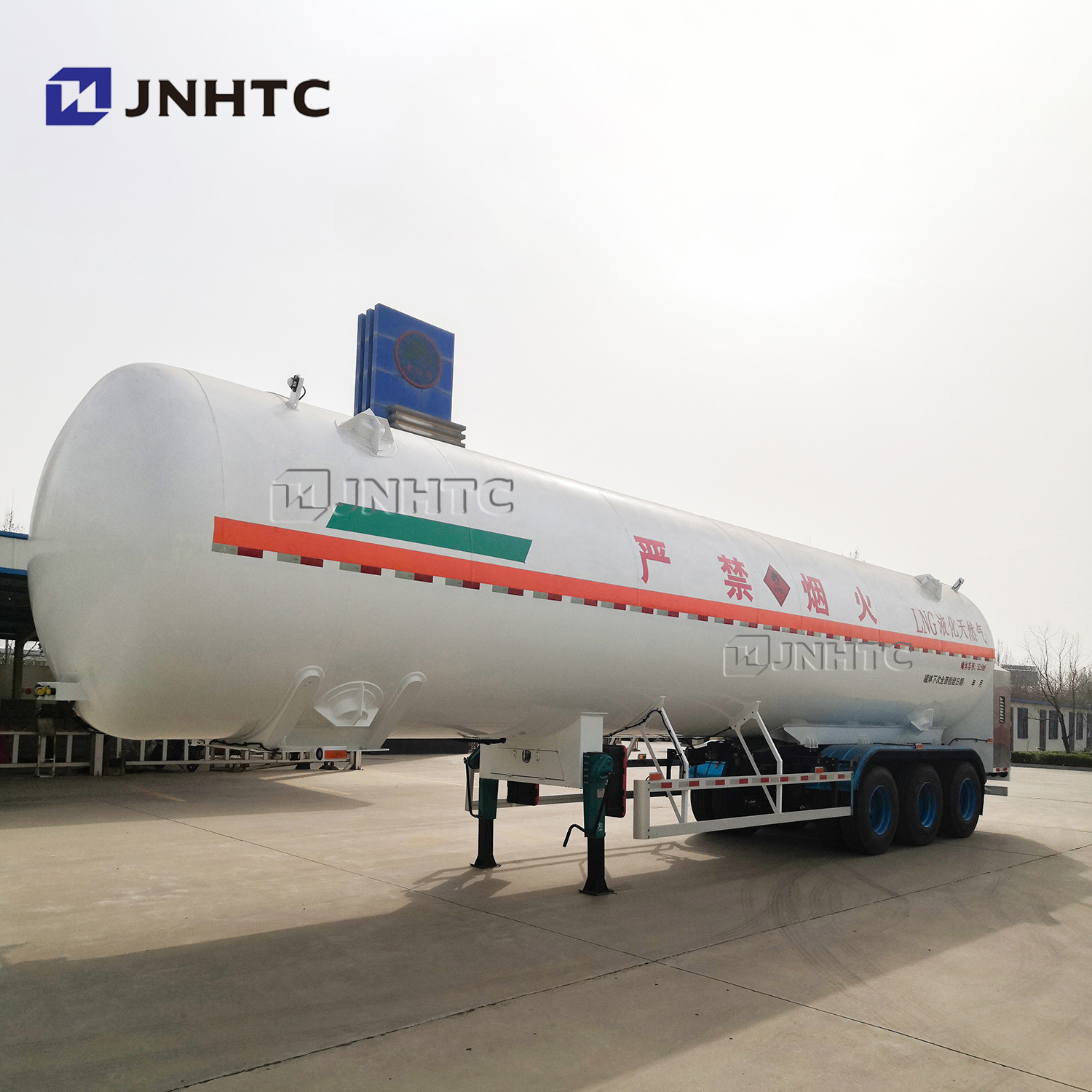 China good quality 3 axle gas LNG CNG LPG  3000L 45000 Liters 50000L Tanker Semi Trailer For Sale