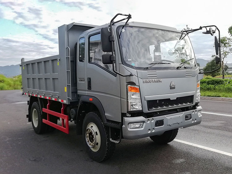 Low Price Sinotruk Cdw 4X2 Light Duty Mini Dump Truck Left Hand Drive 5tons 10 Ton White Shandong 6 Wheel Dump Truck SINOTRUCK