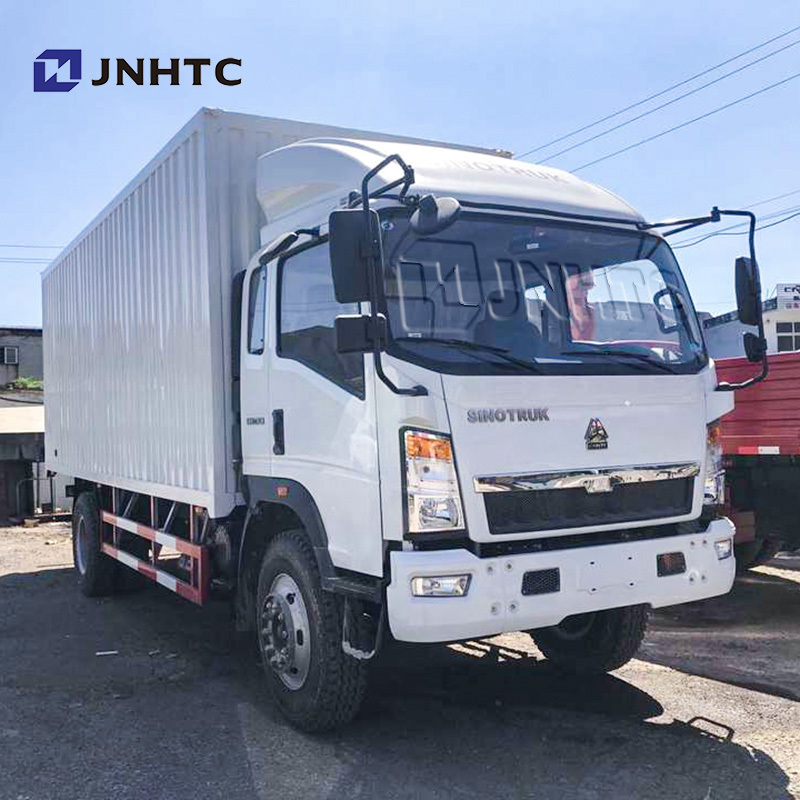 Sinotruck HOWO small trucks for sale Howo vans 6 wheeler small lorry