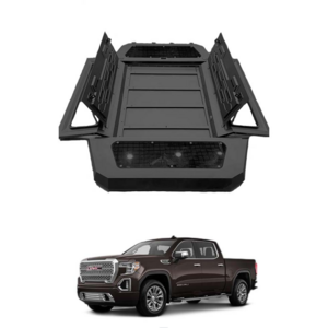 Custom fit aluminum canopy for Chevy Silverado Colorado GMC top camper leakproof anti rusted hard tonneau cover